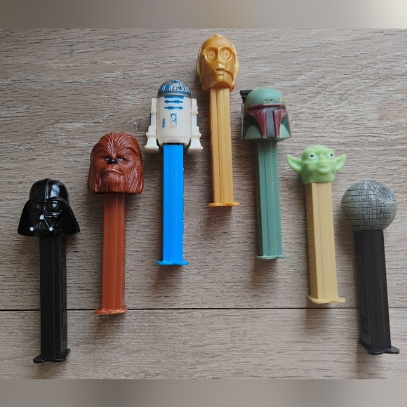 Star Wars Other - Star Wars Pez Dispensers Vintage Set Of 6